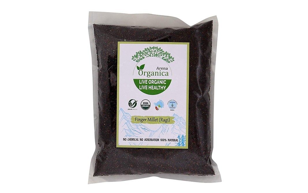 Arena Organica Finger Millet (Ragi)    Pack  1 kilogram
